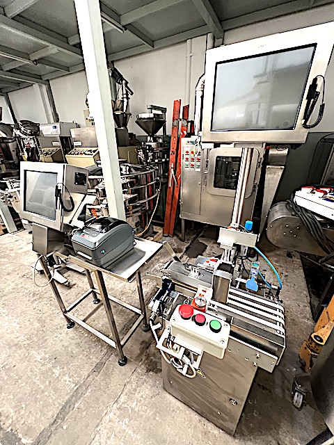 SERIALIZADOR DE ESTUCHES Y ETIQUETAS USADOS