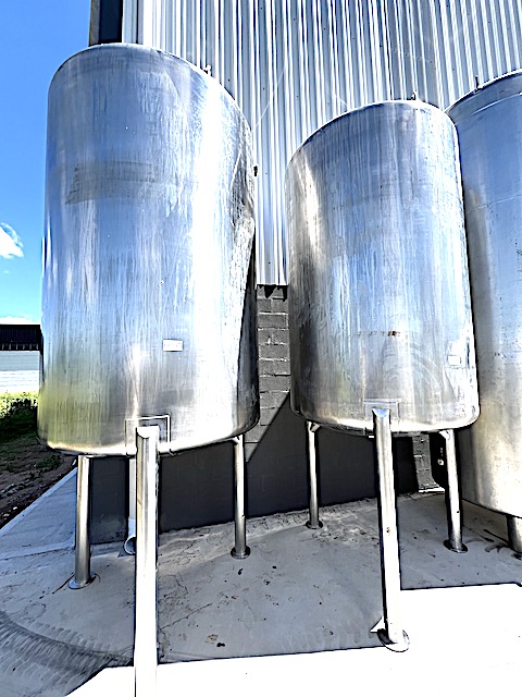 TANQUE ACERO INOXIDABLE 5.000 LITROS USADOS