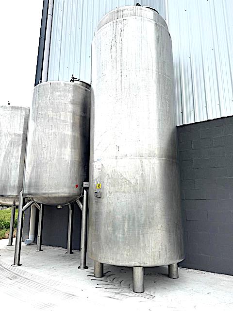 TANQUE ACERO INOXIDABLE 8.000 LITROS USADOS