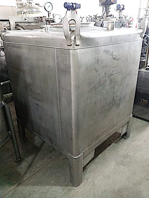BIN ACERO INOXIDABLE 1.000 LITROS USADOS